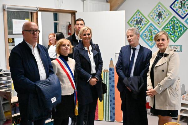Rénovations inauguration école Perrault