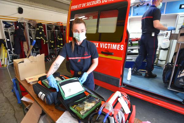 photo pompiers loos