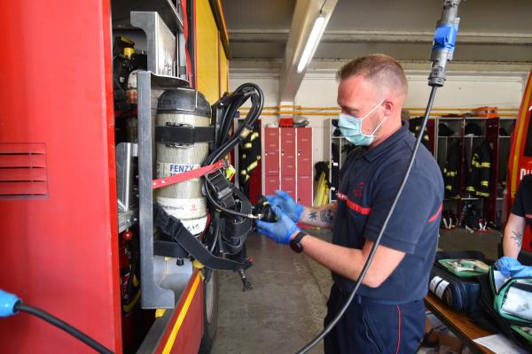photo pompiers loos