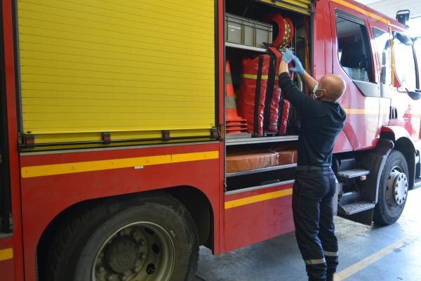 photo pompiers loos