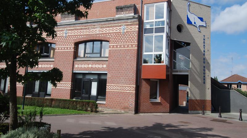 vue extérieure du théâtre du square